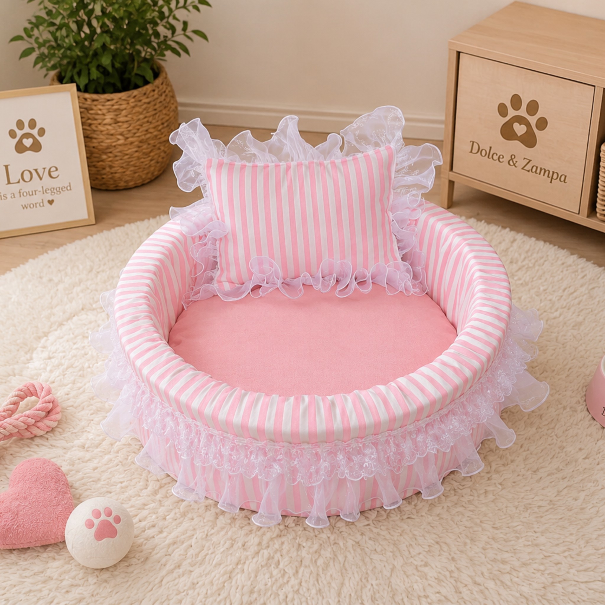 Cuccia di Lusso Sweet Elegance in Cotone